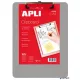 Felírótábla, alumínium, A4, APLI