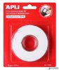 Ragasztó tekercs, 3D, kétoldalas, szivacs, APLI, 19 mm x 2,28 m, fehér