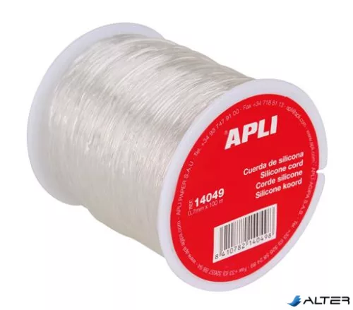 Damil, szilikon, APLI 'Creative', 0,7 mm x 100 m