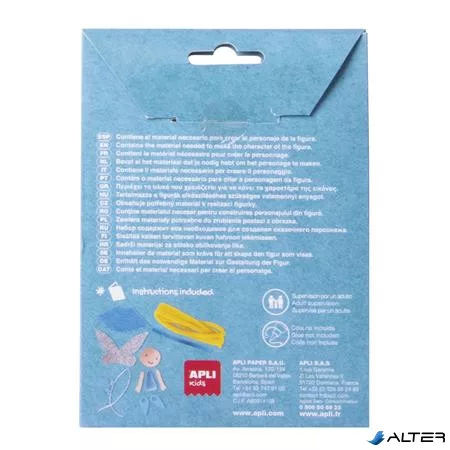 Bábukészítő készlet, APLI Kids 'Craft Kit', tündér