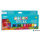 Tempera kréta készlet, APLI Kids 'Color Sticks', 12 különböző szín