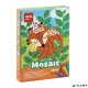 Mozaikos képkészítő készlet, APLI Kids 'Animals Mosaic', erdei állatok