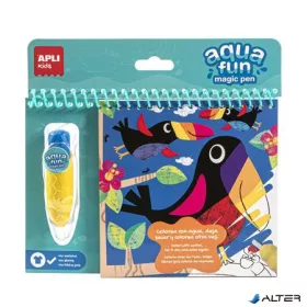   Színezőfüzet, vízbázisú, APLI Kids "Aqua Fun", dzsungel