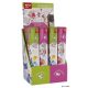 Színező tekercs display, öntapadó, APLI Kids, közlekedés, cukorkaország