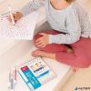 Filctoll készlet, nyomda, APLI Kids "Markers Duo Stamps", 10 különböző szín és minta