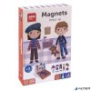 Mágneses készségfejlesztő készlet, 40 db, APLI Kids "Magnets", öltözködés