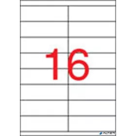 Etikett, univerzális, 105x35 mm, APLI, 8000 etikett/csomag