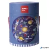 Puzzle, kör alakú, 48 darabos, APLI Kids 'Circular Puzzle', csillagrendszer