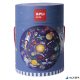 Puzzle, kör alakú, 48 darabos, APLI Kids "Circular Puzzle", csillagrendszer