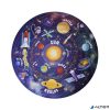 Puzzle, kör alakú, 48 darabos, APLI Kids "Circular Puzzle", csillagrendszer