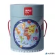 Puzzle, kör alakú, 48 darabos, APLI Kids "Circular Puzzle", világtérkép