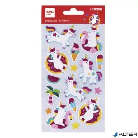 Matrica, APLI Kids "Stickers", unikornisok