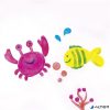 Tempera készlet, ecsetvégű tubusban, APLI Kids 'Paint&Fun', 6 különböző neon szín