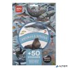 Matrica, újra felhasználható, 50 db, APLI Kids "Stickers", tengeri állatok