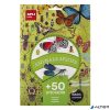 Matrica, újra felhasználható, 50 db, APLI Kids "Stickers", rovarok