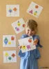 Geometriai matricás készlet, APLI Kids 'Geometric', érzelmek