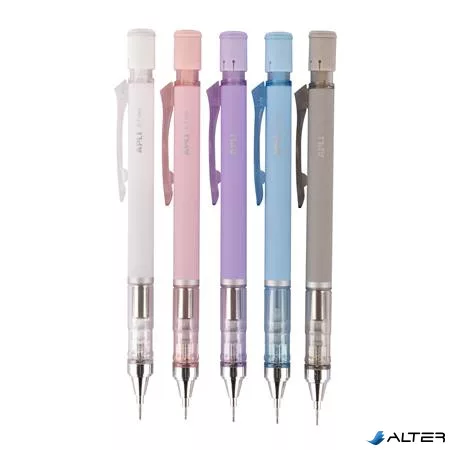 Nyomósirón display, 0,7 mm, hegyezővel,  rázós, APLI, vegyes színekben, 25 db