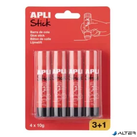 Ragasztóstift, 10 g, 3+1 kiszerelés, APLI
