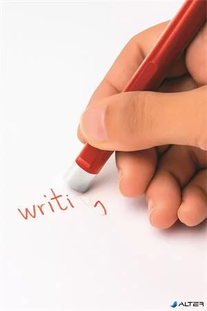 Zseléstoll display, 0,5 mm, nyomógombos, radírozható, APLI 'Erasable', vegyes színek