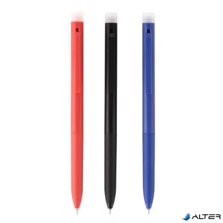 Zseléstoll, 0,5 mm, nyomógombos, radírozható, APLI 'Erasable', vegyes színek