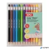 Színes töltőceruza készlet, APLI 'Color Click', 12 különböző szín
