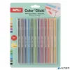 Utántöltő színes töltőceruza készlethez, APLI "Color Click", 24 db, 12 szín