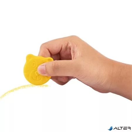 Zsírkréta, állat formájú, APLI Kids "Paint & fun", 6 különböző szín