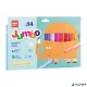 Filctoll készlet, 9,6 mm, kimosható, vastag, APLI Kids "Jumbo", 14 különböző szín