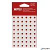Lyukerősítő gyűrű, 13 mm átmérő, APLI, átlátszó