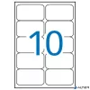 Etikett, univerzális, 99,1x57 mm, kerekített sarkú, APLI, 1000 etikett/csomag