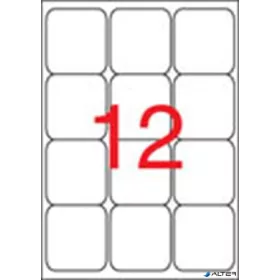   Etikett, univerzális, 63,5x72 mm, kerekített sarkú, APLI, 1200 etikett/csomag