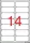 Etikett, univerzális, 99,1x38,1 mm, kerekített sarkú, APLI, 1400 etikett/csomag