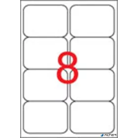   Etikett, univerzális, 99,1x67,7 mm, kerekített sarkú, APLI, 800 etikett/csomag