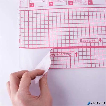 Könyvborító, áttetsző, tekercses, 1,5x0,33 m, APLI