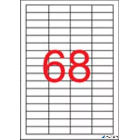  Etikett, univerzális, 48,5x16,9 mm, APLI, 6800 etikett/csomag
