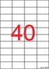 Etikett, univerzális, 52,5x29,7 mm, APLI, 4000 etikett/csomag