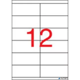 Etikett, univerzális, 105x48 mm, APLI, 1200 etikett/csomag