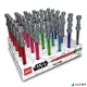 Zseléstoll display, 0,7 mm, fénykard, LEGO "Star Wars", 6 különböző szín