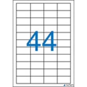   Etikett, univerzális, 48,5x25,4 mm, VICTORIA PAPER, 4400 etikett/csomag