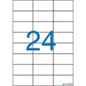   Etikett, univerzális, 70x37 mm, VICTORIA PAPER, 2400 etikett/csomag