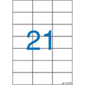   Etikett, univerzális, 70x42,4 mm, VICTORIA PAPER, 2100 etikett/csomag