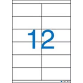   Etikett, univerzális, 105x48 mm, VICTORIA PAPER, 1200 etikett/csomag