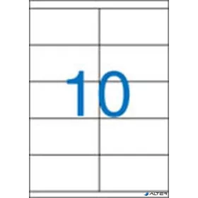   Etikett, univerzális, 105x57 mm, VICTORIA PAPER, 1000 etikett/csomag