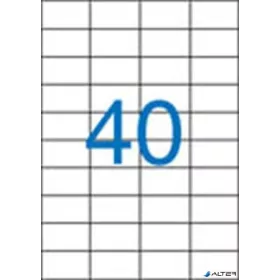   Etikett, univerzális, 52,5x29,7 mm, VICTORIA PAPER, 4000 etikett/csomag