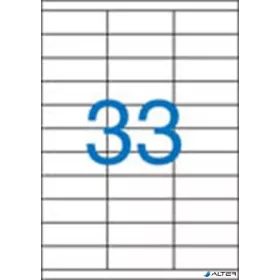   Etikett, univerzális, 70x25,4 mm, VICTORIA PAPER, 3300 etikett/csomag