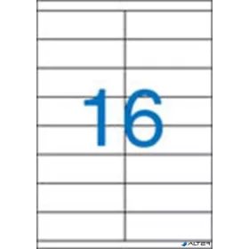   Etikett, univerzális, 105x35 mm, VICTORIA PAPER, 1600 etikett/csomag