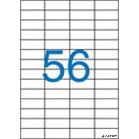   Etikett, univerzális, 52,5x21,2 mm, VICTORIA PAPER, 5600 etikett/csomag