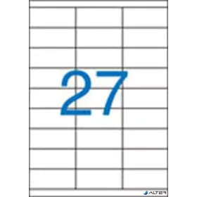   Etikett, univerzális, 70x30 mm, VICTORIA PAPER, 2700 etikett/csomag