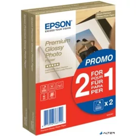   S042167 Fotópapír, tintasugaras, 10x15, 255 g, fényes, 2x40 lap, EPSON