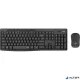 Egér- és billentyűzet készlet, vezeték nélküli, USB, LOGITECH, "MK295", grafitszürke